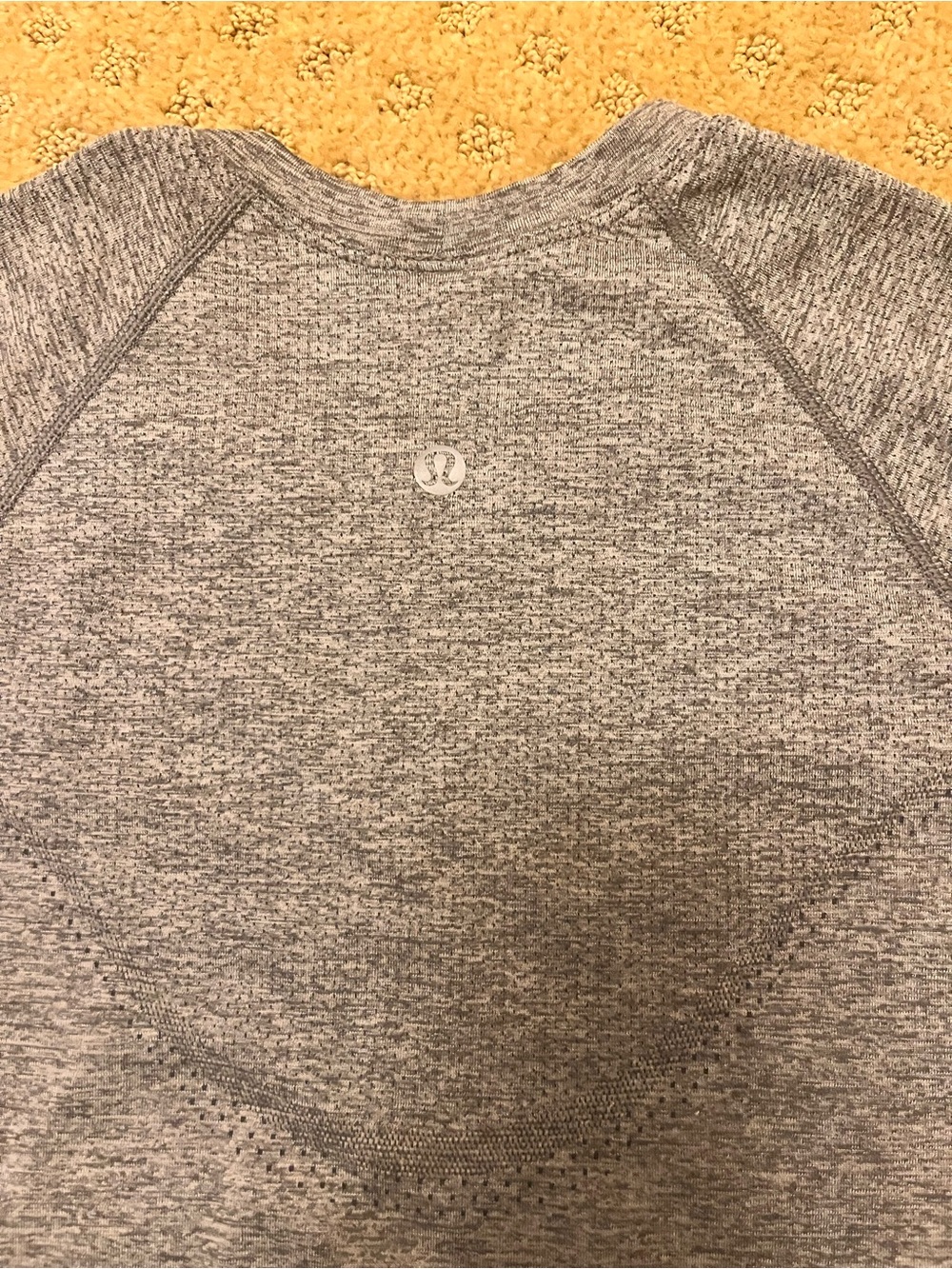 lululemon athletica Heather Gray Crop Top - Picture 5 of 5